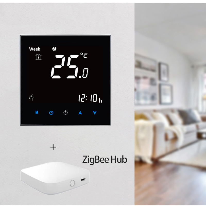 Room Thermostat Zigbee Beca Bac Alzb Air Conditioner Control